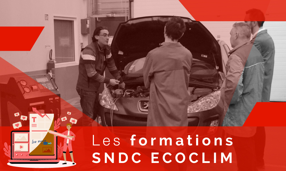 Actualité SNDC ECOCLIM - Calendrier de formations 2023