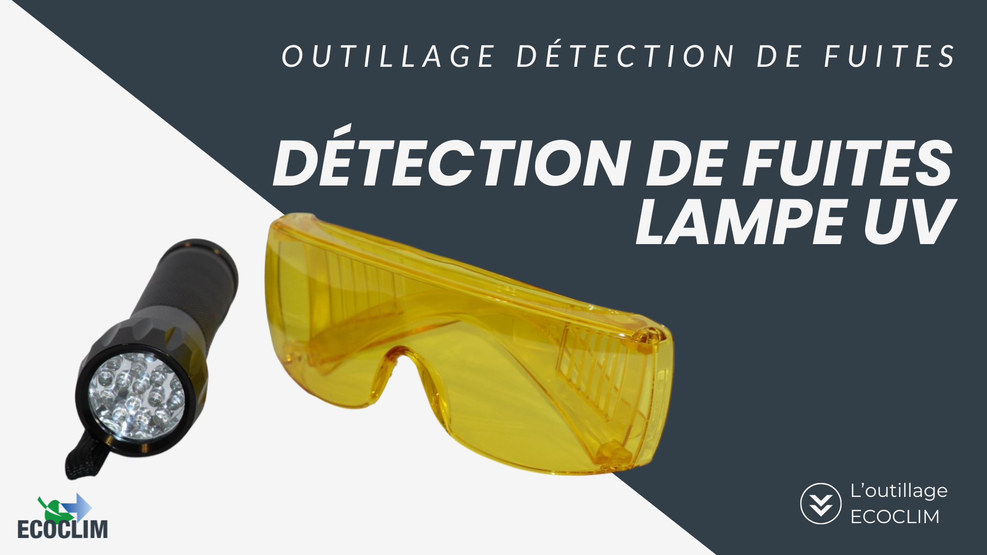 Outillage - lampe UV détection de fuites