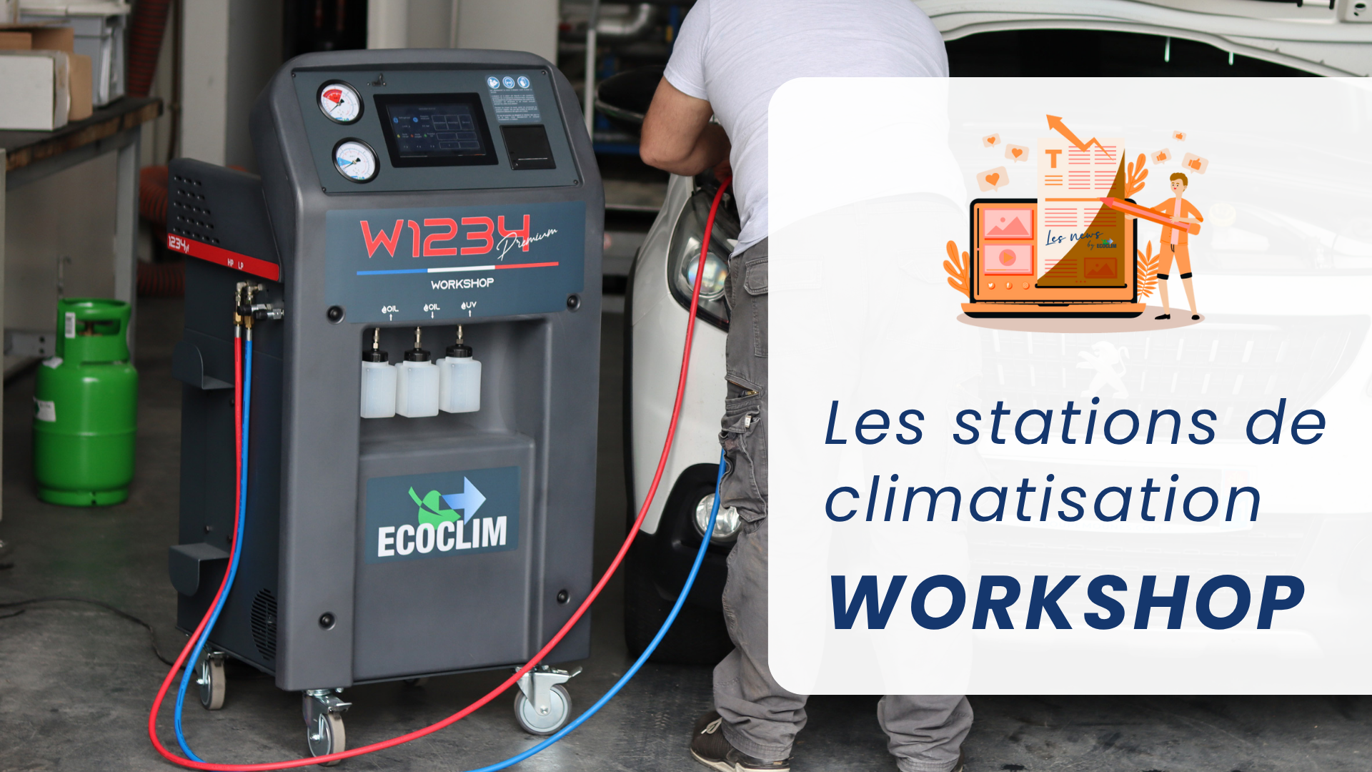 Station de climatisation WORKSHOP